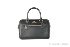 Coach Rowan Leather Satchel Crossbody