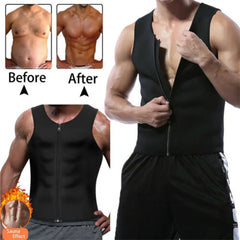 Men's Neoprene Waist Trainer Vest for Weight Loss