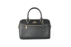 Coach Rowan Leather Satchel Crossbody