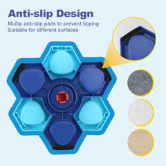 Interactive Dog Treat Puzzle Toy